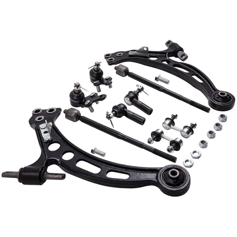 10 Pcs Front Suspension Control Arm Kit for Toyota Camry Avalon Lexus (1992–1996)