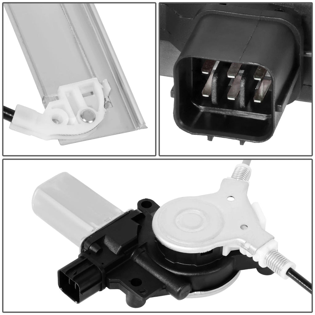 Electric Front Left Window Regulator with Motor for Honda Accord Sedan (2003–2007)