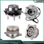 Set of 4 Front Rear Wheel Bearing Hubs for Nissan Xterra Frontier (2005–2019)