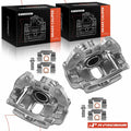 Pair Rear Brake Calipers for Chevrolet Trailblazer GMC Envoy (2002–2009)