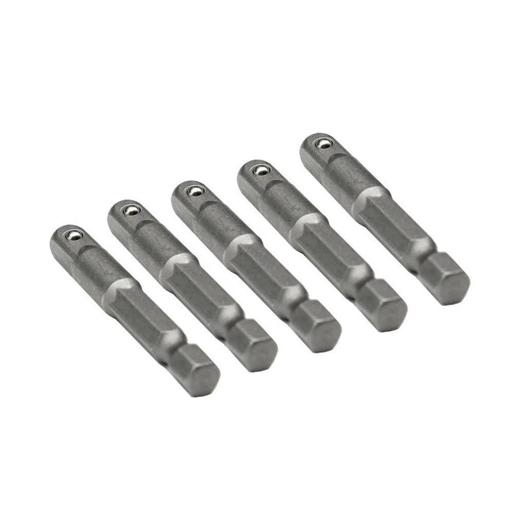 Socket Adapter Converter for 1/4" Square Drive (Chrome Vanadium Steel)