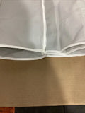 Privacy Enclosure Curtain for Regency Pontoon Boat Right Side (64 Inch Gray)