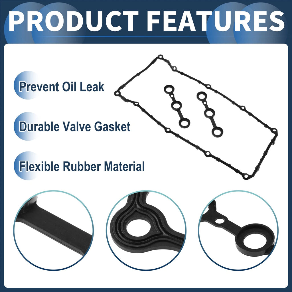 Valve Cover Gasket Set for BMW 323i (1998) 11129070532