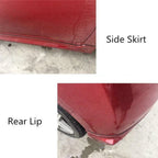 Weatherstrip Sealing Strip Set for Car Front Rear Bumper