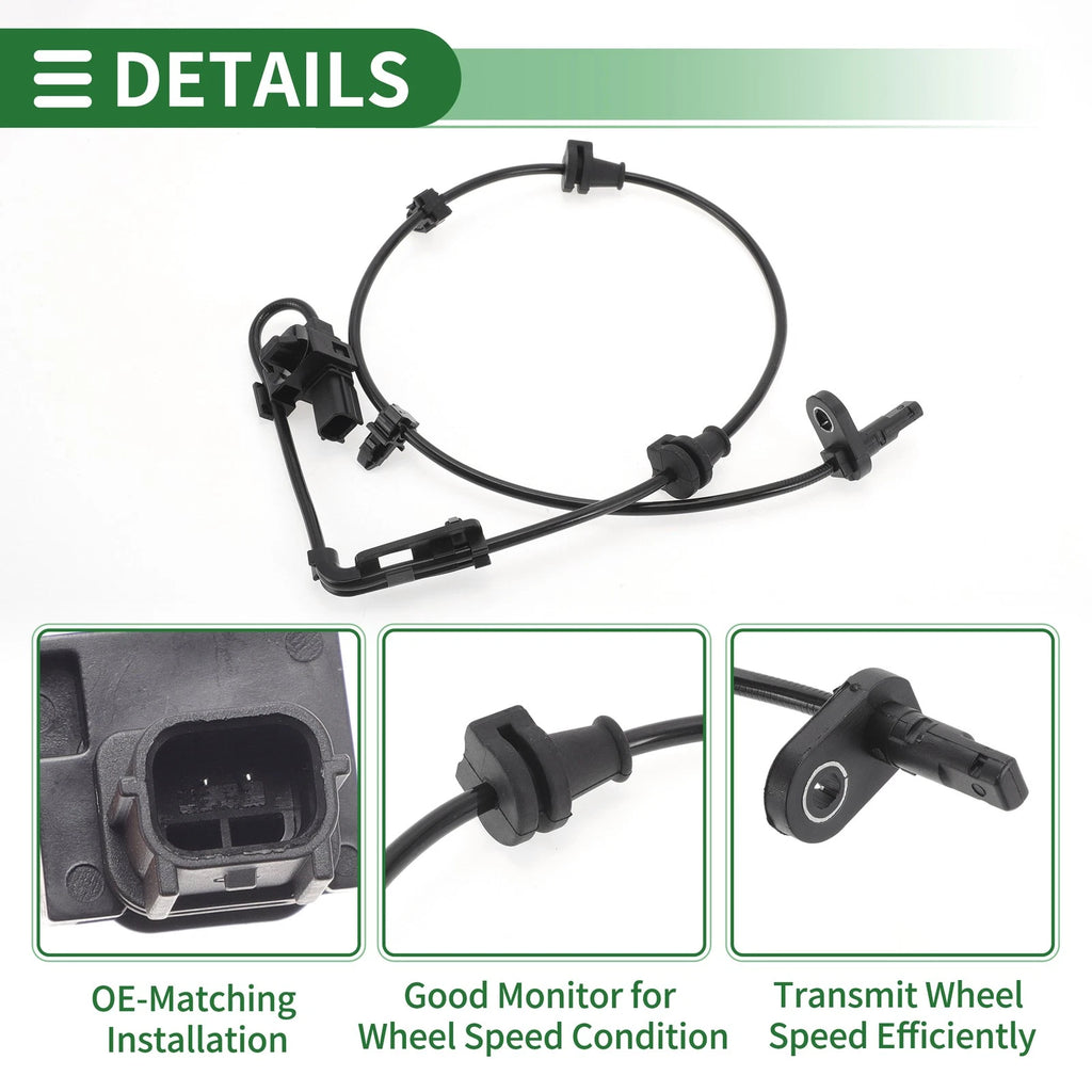 ABS Wheel Speed Sensor No. 57455TMBH01 for Honda CR-V (2017) Front Left