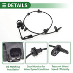ABS Wheel Speed Sensor No. 57455TMBH01 for Honda CR-V (2017) Front Left
