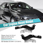 Set of 2 Hood Hinges for Chevrolet (23134811, GM1236171)