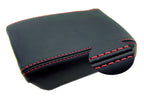Center Console Armrest for Jeep Cherokee SRT-8 (2005–2010) Red Stitch PVC Leather