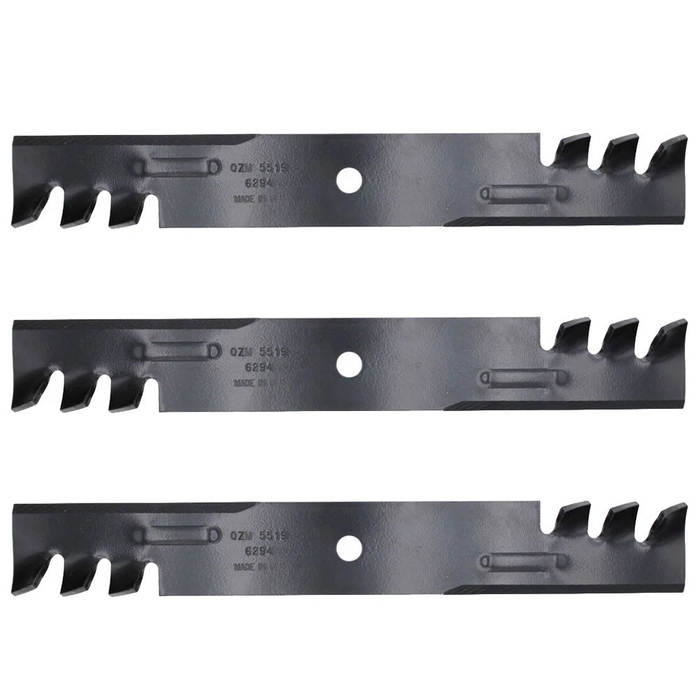 3 Blades for Lesco 52" Cut Decks (050125, 050140) #B1PD5008