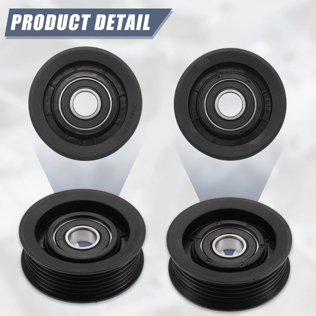 Drive Belt Idler Pulley for Honda HR-V (2016–2020) 31190-R1A-A01
