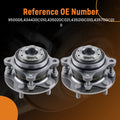 2X Front Left & Right Wheel Bearing for Toyota Sequoia/Tundra (2007–2021)