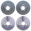 Brake Rotors Kit for Mercedes W126 300SE 560SEC (1980–1991) 300mm 279mm