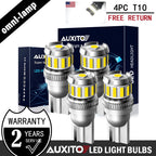 T10 LED License Plate Light Bulb for Multiple Vehicles (6500K)