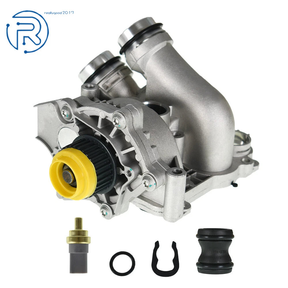 Water Pump Assembly for VW Jetta Beetle Passat Tiguan Audi A3 A4 (2006-2016)