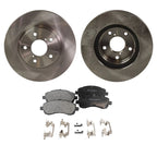 Front Brake Disc Rotors and Pads Kit for Subaru Impreza Legacy (1997–2000)