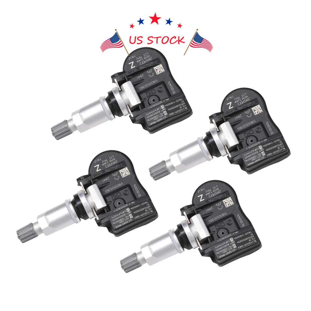 Set of 4 Tire Pressure Sensors for Nissan Altima Maxima Murano Pathfinder
