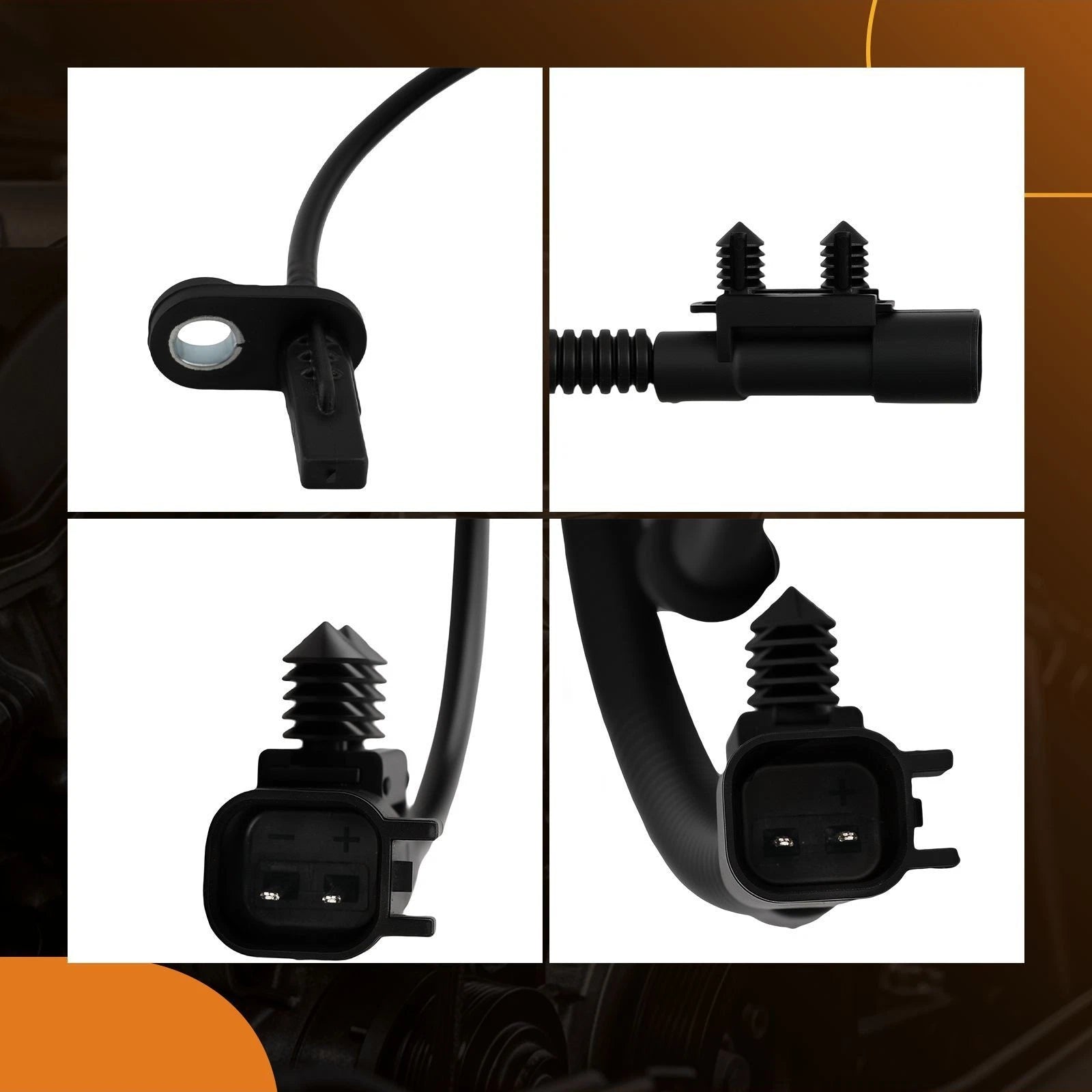 4X ABS Speed Sensor for Dodge Durango Jeep Grand Cherokee (2000–2009) 56029447AE