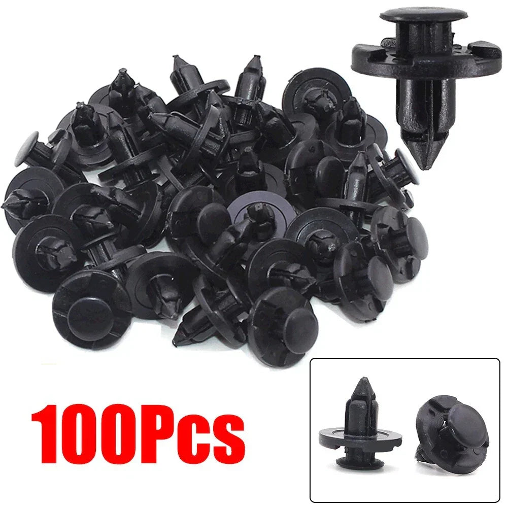 Trim Clips Set of 100 for X-Trail, Qashqai, Navara, Micra