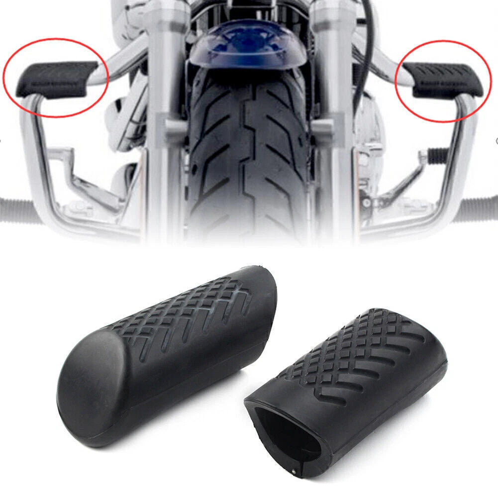 1-1/4" Rubber Anchors for Engine Guard Highway Crash Bar Protection (31mm-32mm)