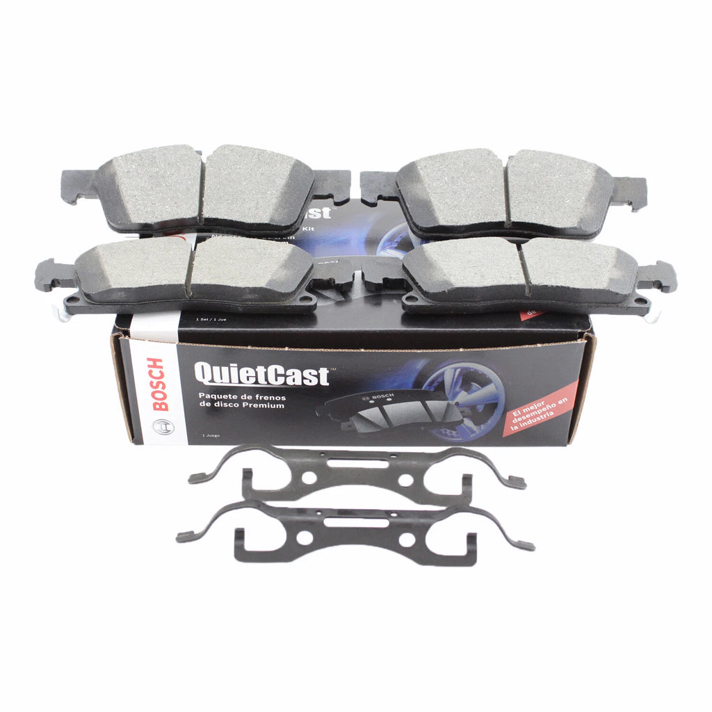 Bosch QuietCast Front Ceramic Brake Pads for Durango Grand Cherokee (2004–2021)