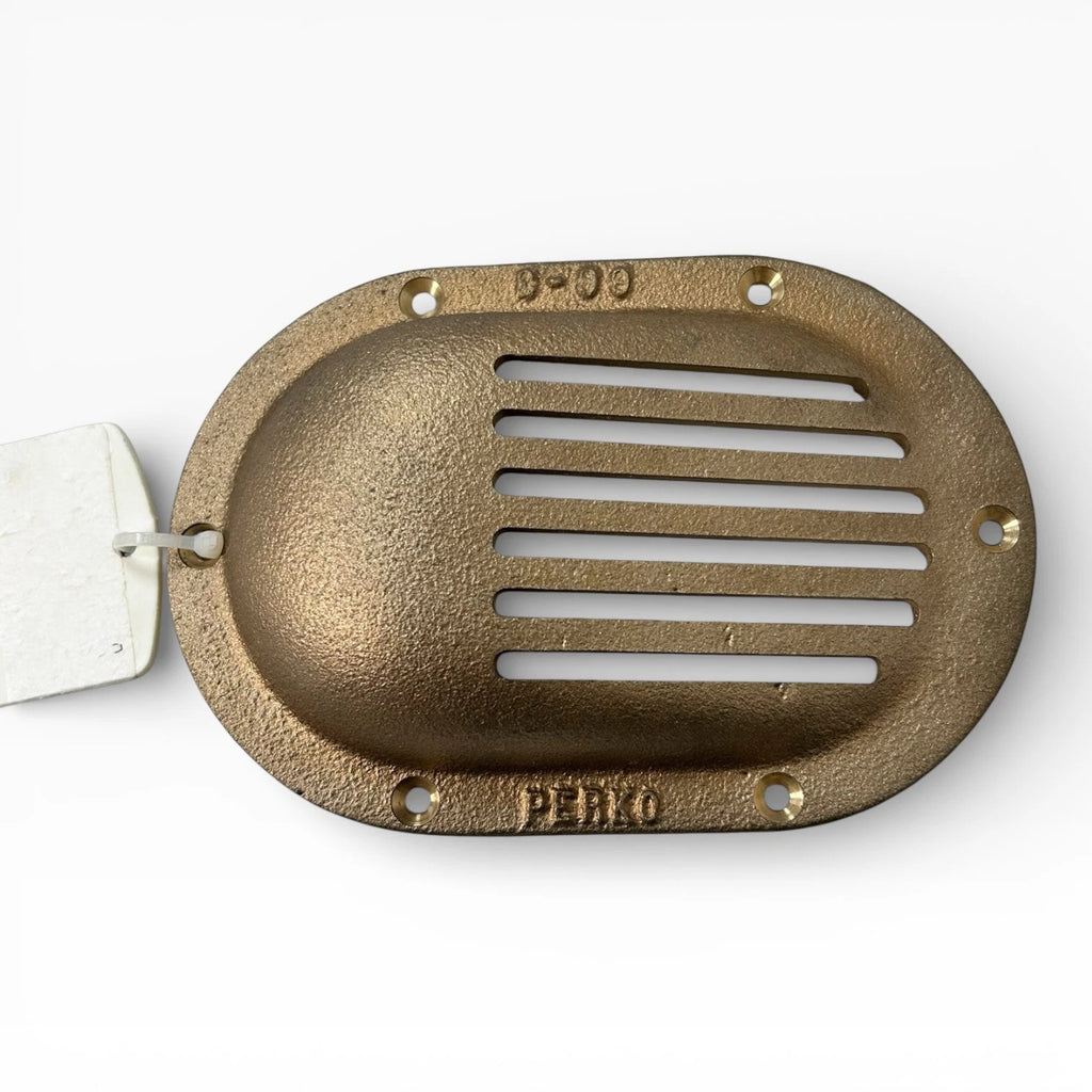 Bronze Scoop Strainer 6 1/4” x 4 1/4” for Thru-Hull (Perko 0066DP3PLB)