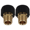 M22 15mm Female to M22 14mm Male Brass Pressure Washer Adapter 5000PSI