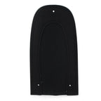 Black Flame Rear Fender Bib Leather Solo Seat for Harley Street Glide (2006-2023)