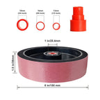 Soft Diamond Resin Grinding Wheel for Lapidary Jewelry (6x1x1.5)