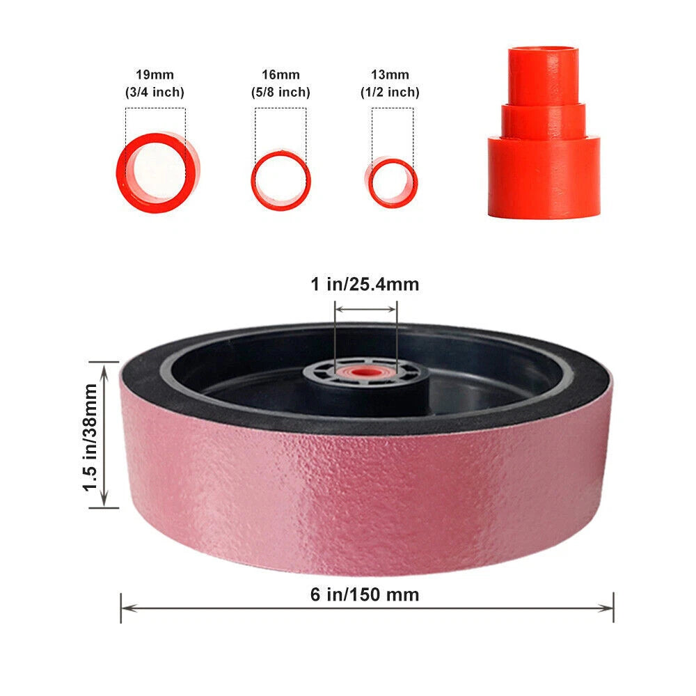 Soft Diamond Resin Grinding Wheel for Lapidary Jewelry (6x1x1.5)
