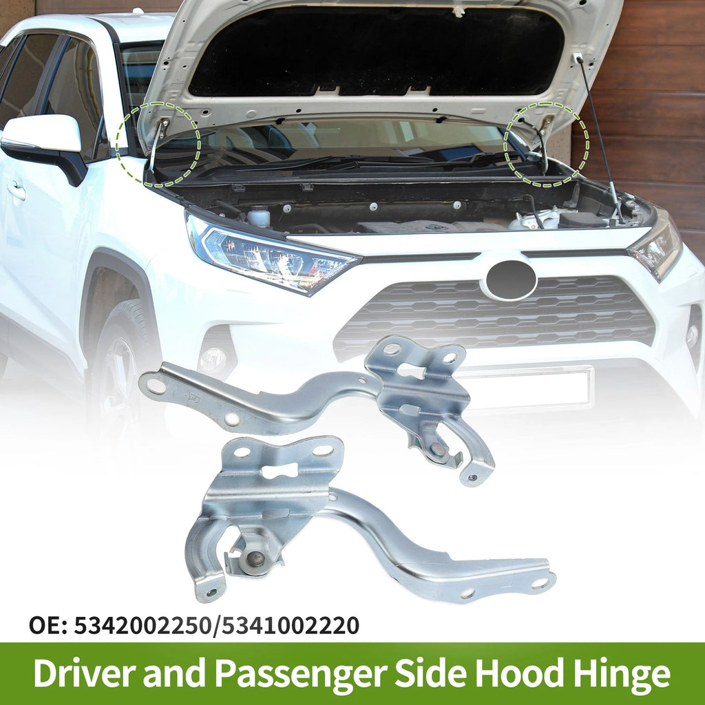 Hood Hinges for Toyota Corolla (2014–2017) No. 5342002250, 1 Pair