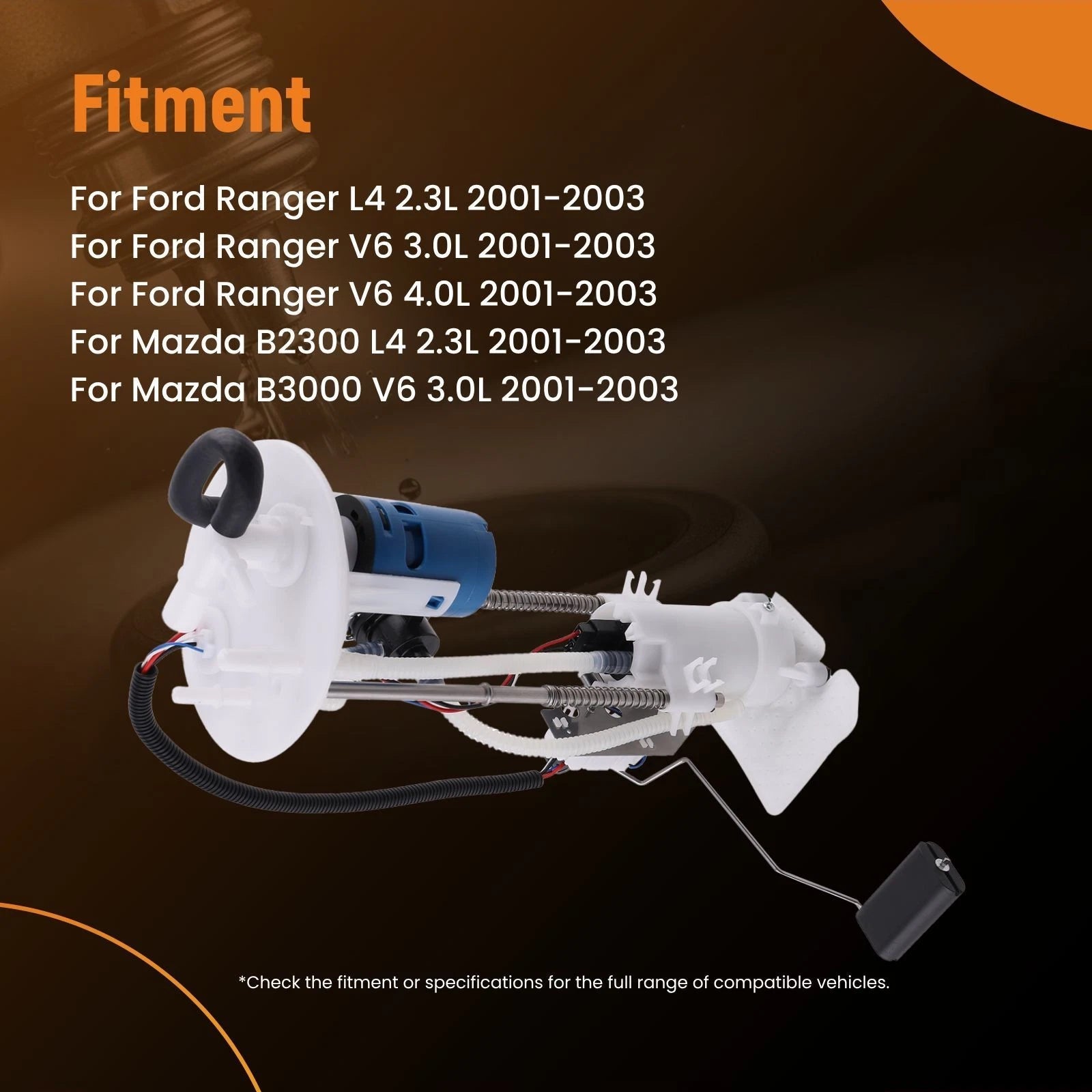 Electric Fuel Pump Module for Ford Ranger Mazda B-Series (2001-2003)