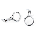 Chrome Fog Light Bezel Trim Rings for Honda Goldwing GL1800 (2001–2010)