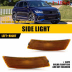 Amber Front Side Marker Light Housings for VW Tiguan (2018–2023)