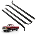 Window Sweep Felt Trim Seal Weatherstrip for Ford F250/F350/Bronco (1987–1997)