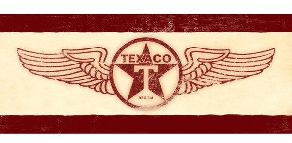 Vintage Replica Tin Metal Sign for Texaco Wings Gas Station (10079)
