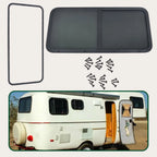 48" x 22" Horizontal Slider RV Window for Cargo Trailer