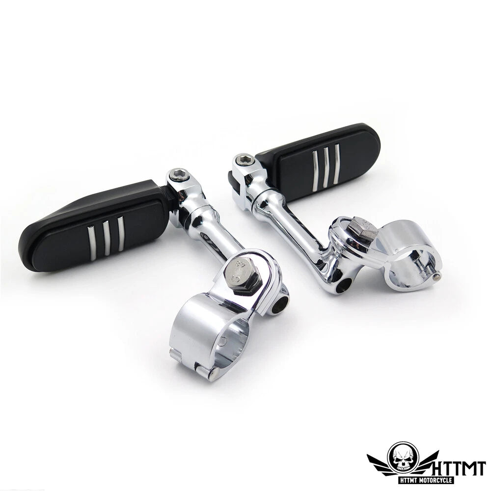 1.25" Guard StreamLiner Foot Pegs for Harley Touring Electra Street Road