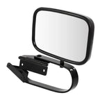 Set of 2 Black Manual Side View Mirrors for Ford F-Series Pickup (1980–1996)
