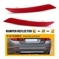 Set of 2 Rear Bumper Reflectors for BMW 528i 535i 550i xDrive F10 (2010–2013) EXV