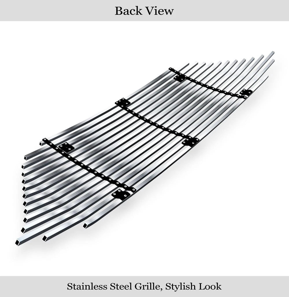 Stainless Silver Billet Grille Insert for Honda HR-V (2016-2018)