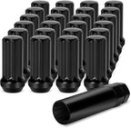 Spline Lug Nuts with Key for Chevy GMC Silverado Sierra (2011–2019)