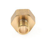 Brass G 1/2 Female to G 1/4 Male Pipe Reducer Adapter Fitting