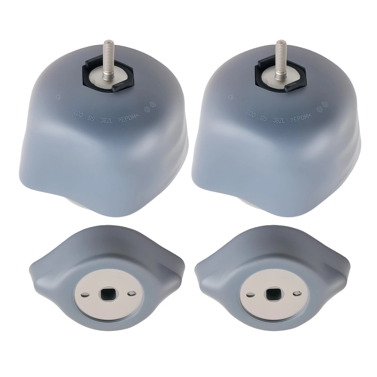 Set of 2 Engine Motor Trans Mounts for Audi A4 Quattro L4 1.8L (1997–2003)