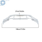 Front Bumper Face Bar for Ford F150 (2021–2023) Chrome Metal Steel