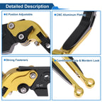 Adjustable Brake Clutch Levers for Suzuki GSXR150 (2017–2020) 1 Pair