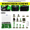 155pcs Fairing Bolts Kit M5 M6 for Yamaha YZF R1 R6 (1998–2021)