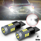 LED Strobe Backup Reverse Light Bulb for Honda Acura (7440–7443)