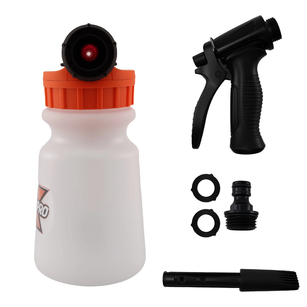 Adjustable Foam Cannon for Garden Hose 3/4 Thread