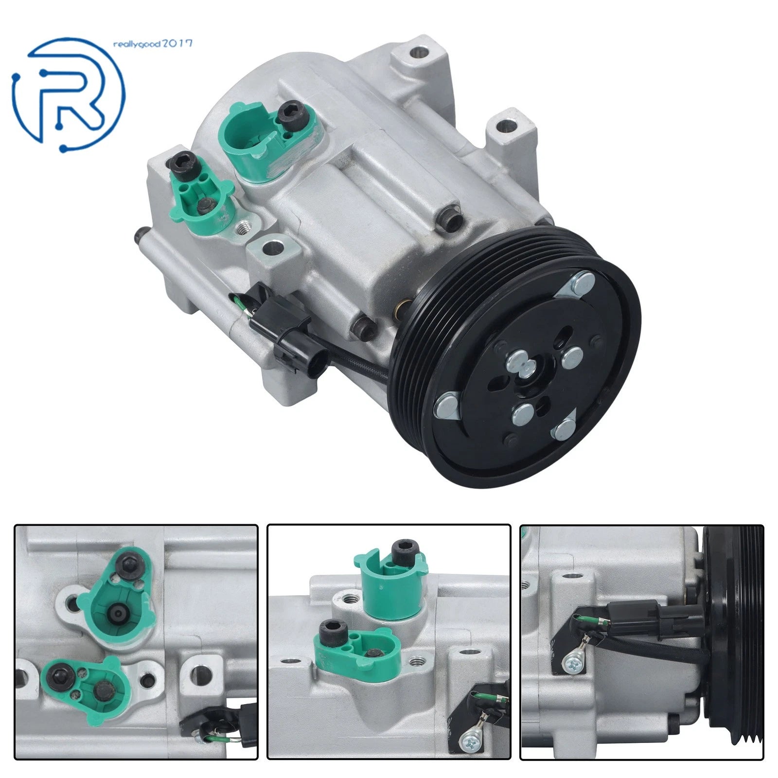 A/C Compressor for Kia Sedona (2006–2009) & Hyundai Entourage (2007–2008) 3.8L