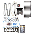 Head Gasket Set with Bolts & Timing Chain Kit for GMC Chevrolet Trailblazer (2002–2005)
